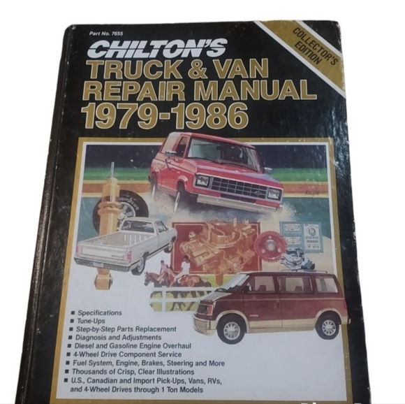 Chiltons Repair Manual Truck Van 1979-1986 All Models Used. - Picture 1 of 3